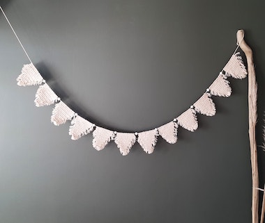 Beadflag Macrame Bunting - <p style='text-align: center;'>R 290</p>